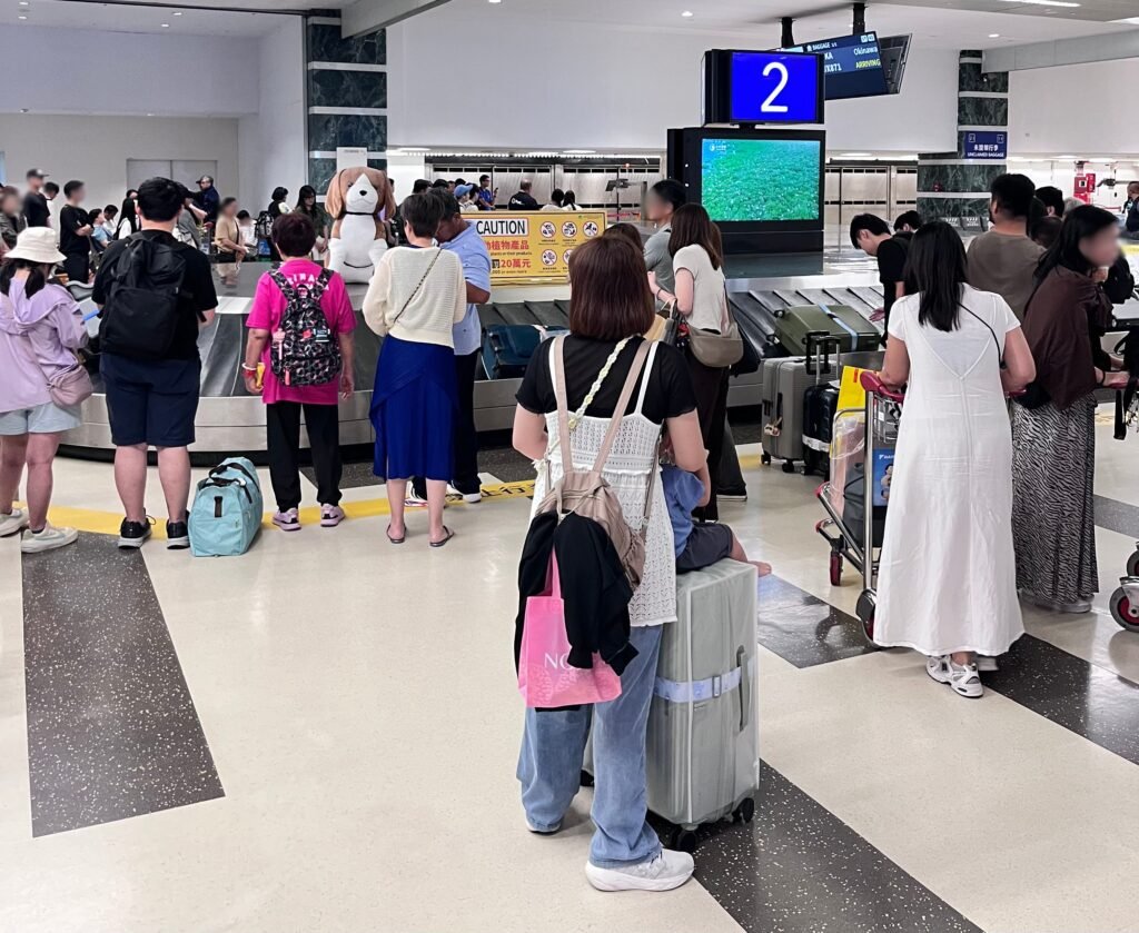 Luggage conveyor belt