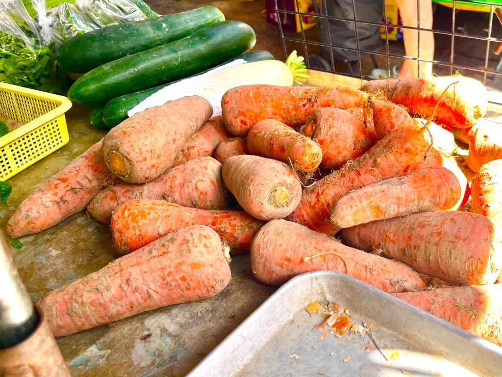 Even a typhoon can’t save the carrots